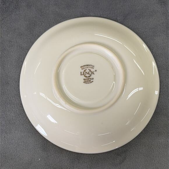 Lenox Mansfield Fine China Tea Cup & Saucer Regencycore Replacement Charity - Picture 12 of 13